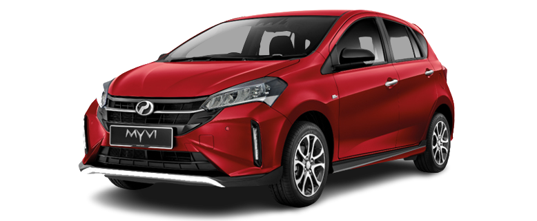 New Perodua Myvi in Kuching