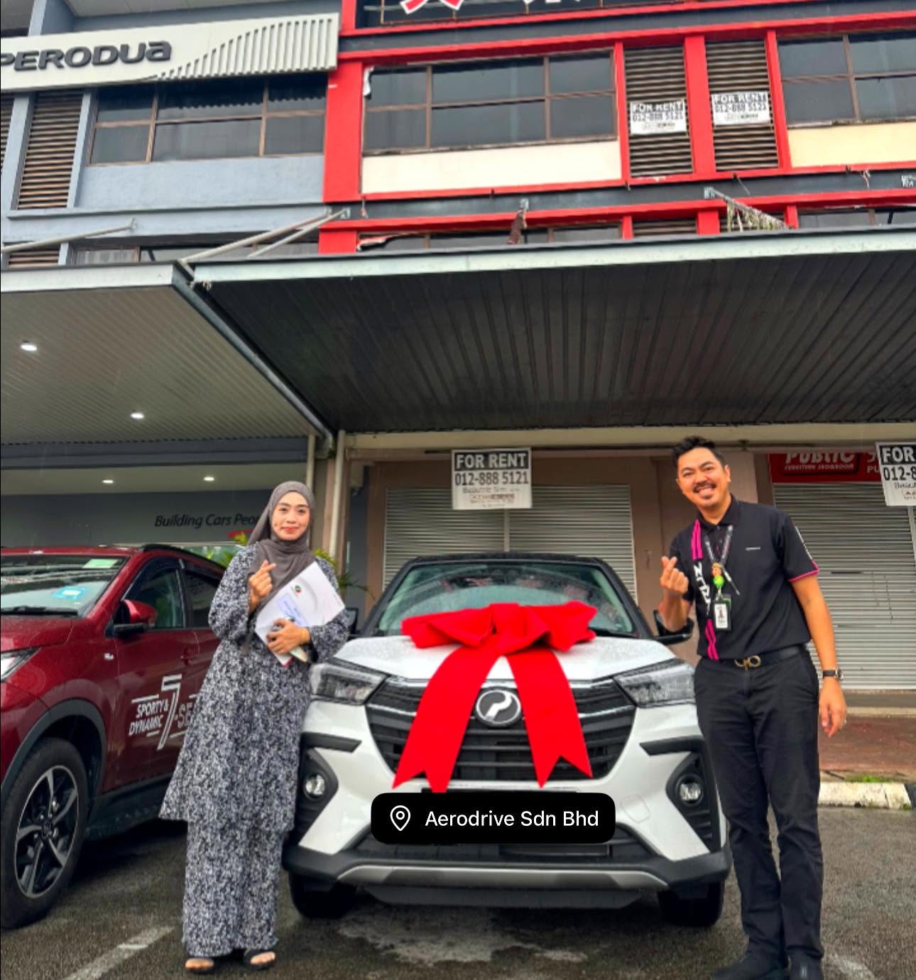 Perodua Axia Delivery Feedback Sarawak - Mohd Haidi Agent